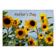 Sunflowers Mother's Day Card