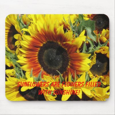Sunflowers Mousepad by cinemerald