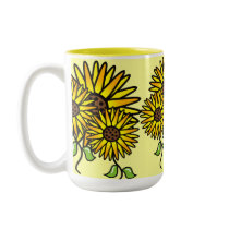 "Sunflowers!" Mug