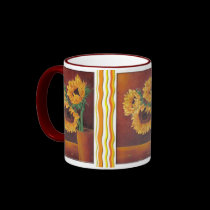 Sunflowers mug