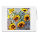 Sunflowers Note Card