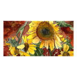sunflowers painting art gifts photo greeting card