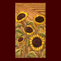 Sunflowers Painting Canadian Landscape Prints posters