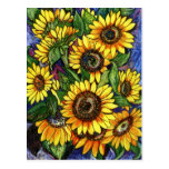 Sunflowers Post Cards