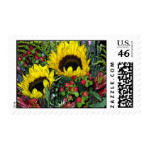 Sunflowers! postage