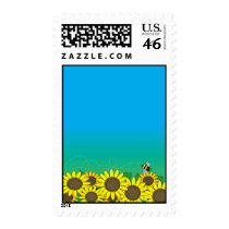 Sunflowers postage by mariabellimages Sunflowers postage