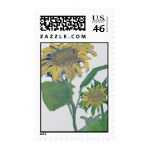 "Sunflowers" postage by susanpaynetrutna "Sunflowers" postage
