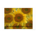Sunflowers posters