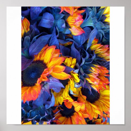 Sunflowers print