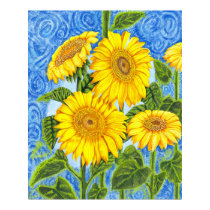 Sunflowers posters
