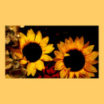 Sunflowers poster posters