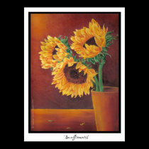 Sunflowers posters