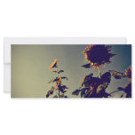 Sunflowers Customized Rack Card