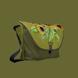 Sunflowers Rickshaw Messenger Bag messenger bags