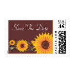 Sunflowers Save The Date Invitation Announcement Postage