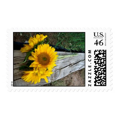 Sunflowers Stamp