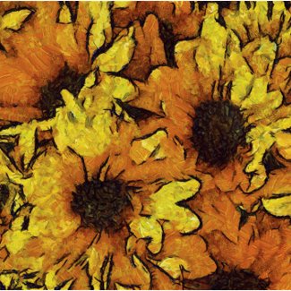 Sunflowers sticker