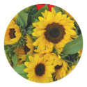 Sunflowers sticker