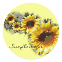 Sunflowers stickers
