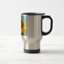 SUNFLOWERS, SUN FLOWER COFFEE MUG TRAVEL MUGS Cups