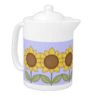 Sunflowers Teapot