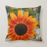 smiley flower pillow