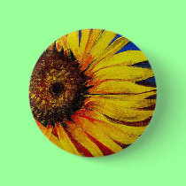 Sunflowers to Warm-up Your Heart! buttons