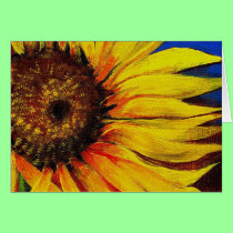 Sunflowers to Warm-up Your Heart! cards