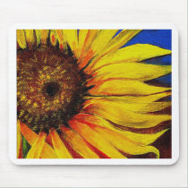 Sunflowers to Warm-up Your Heart! mousepads