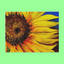 Sunflowers to Warm-up Your Heart! postcards