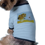 Sunflowers - Westie 2 Pet T-shirt