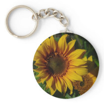Sunflowers Yellow Keychains
