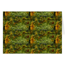 Sunfowers Canvas cards by Tisane Sunfowers Canvas cards