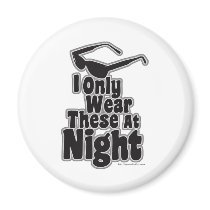 Sunglasses After Dark magnets by Saywhattees Sunglasses After Dark magnets