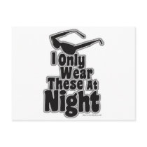 Sunglasses After Dark postcards by Saywhattees Sunglasses After Dark postcards