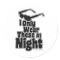 Sunglasses After Dark stickers by Saywhattees Sunglasses After Dark stickers