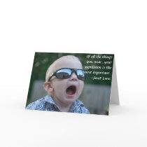 Sunglasses Greeting Card