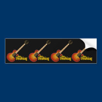 SunKing Electric Guitar bumper stickers