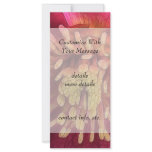 Sunlight In The Hellebore Garden Rack Card Design