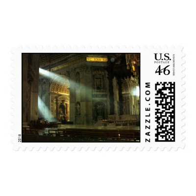 Sunlight in the Vatican (Stamp) by richardmadgin