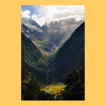 Yubeng village in Shangri La Poster & Prints