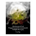 Sunlight Poem & Art Print