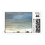 Sunlight Reflected From The Ocean Lights Up Cloud Postage Stamp