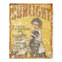 Sunlight Soap - 1873- distressed Poster posters
