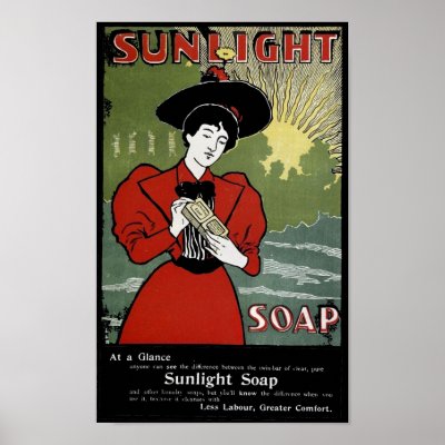 Vintage perfume, soap and personal hygiene ads and labels from around the 