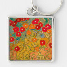 sunlight splendor (painting) keychain