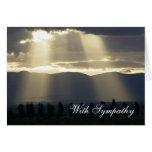 Sunlight Through the Clouds Sympathy Card