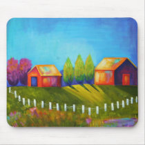 Sunlit Barn mousepads by laurenmarems Sunlit Barn mousepads