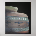 Sunlit Indian Pottery Poster