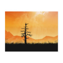 Sunlit Mountain Range postcards by flyingdisc Sunlit Mountain Range postcards